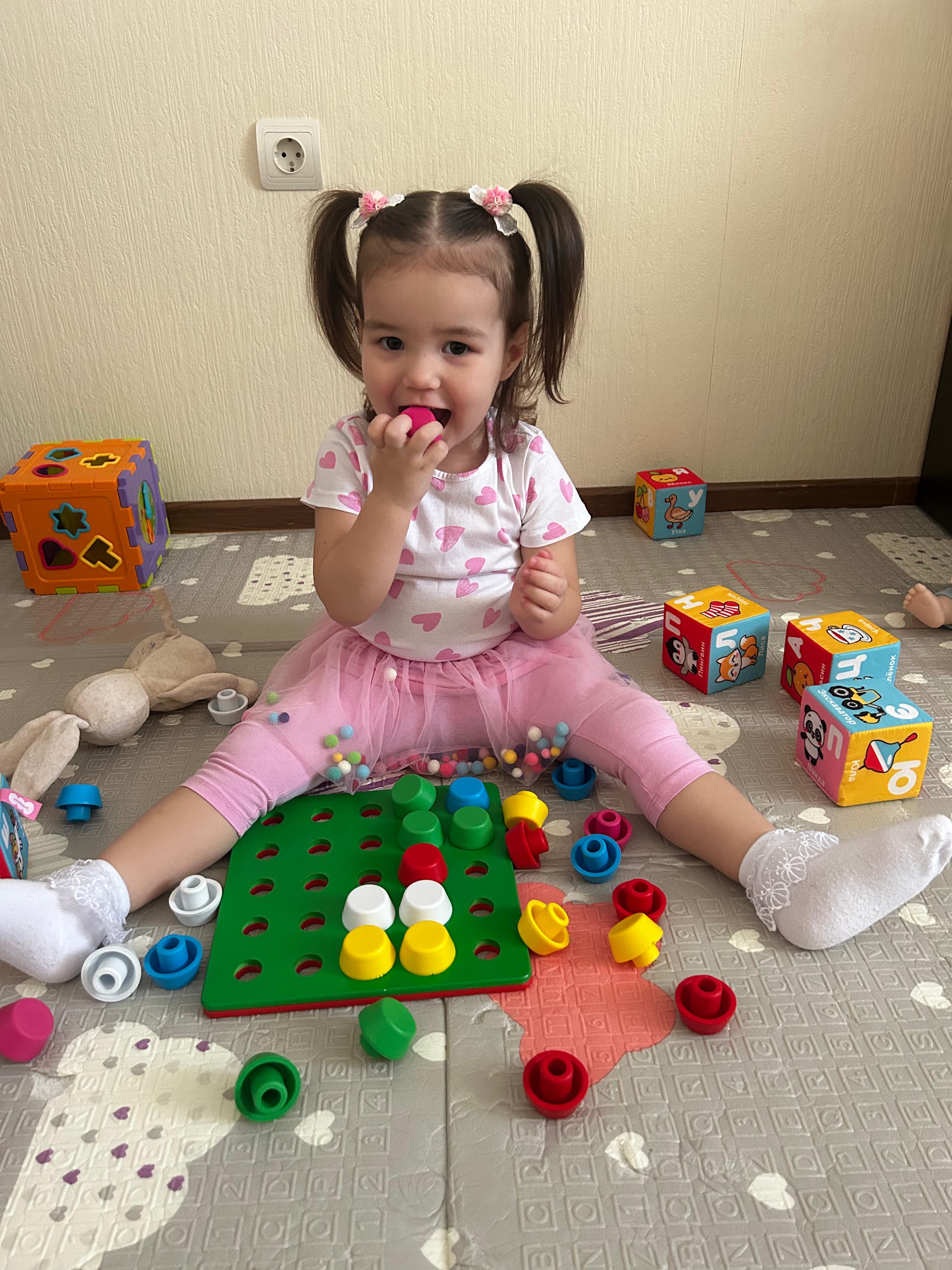 Деталь безопасна для жевания